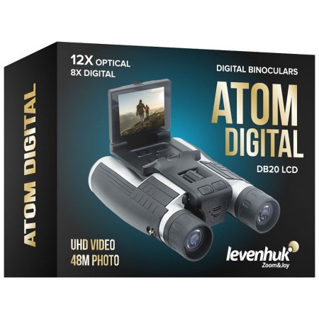 Binokulární dalekohled levenhuk atom digital db20 lcd