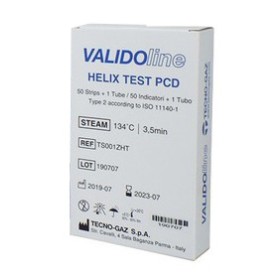 Test de sterilizare helix test + 100 de indicatori de unică folosință