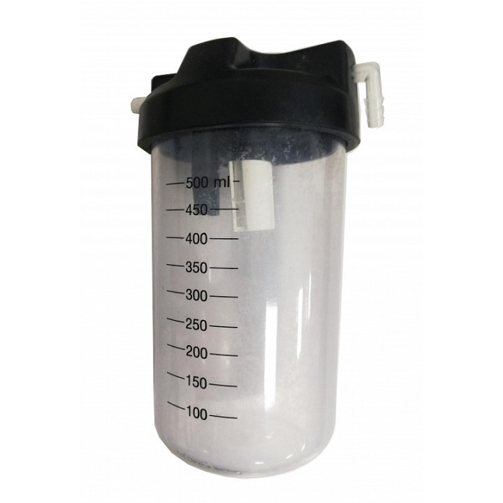 Reservoir voor Miniaspeed-afzuiger 1/2 LITER eerste serie