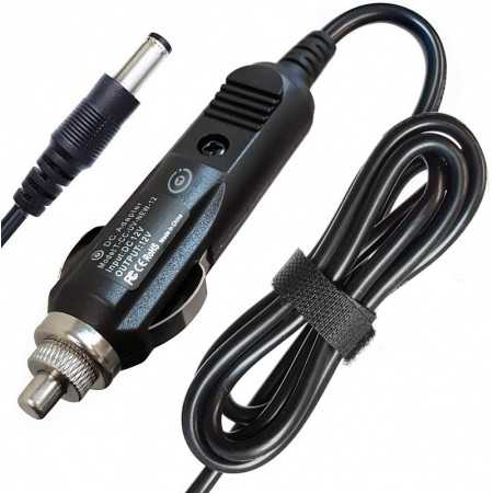 Car cigarette lighter cable for Devilbiss vacuum cleaner power supply.