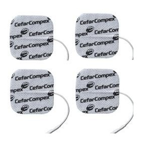 Elettrodi Compex 42213 - 4 piccoli 45x45 mm