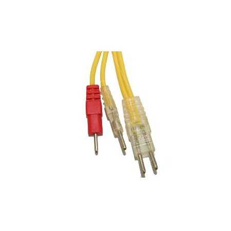 Compex CABLE AMARILLO FLUORESCENTE