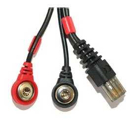 Náhradní kabel Snap pro Compex 500 Mi červený 8 pólů - 601031