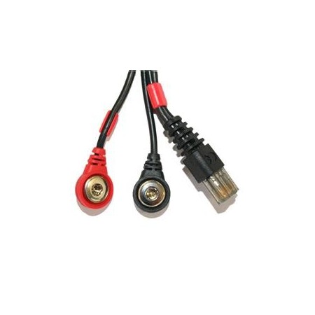 Snap vervangende kabel voor compex 500 mi red 8 poles - 601031