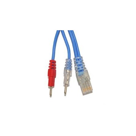 Compex blue cable 8p (601019)