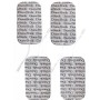 Compex dura-stick standaard draadelektroden van 5x9 cm - 4 stuks.
