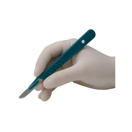 10 bisturi sterili monouso chimo in acciaio al carbonio - figure a scelta