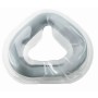 Binnen- en buitenkussenset, schuim + transparante siliconen voor CPAP-neusmasker, product M/L