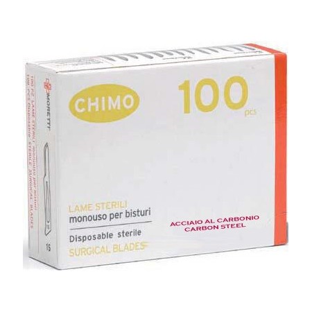 100 lame bisturi monouso acciaio al carbonio varie figure, prodotto figura 10