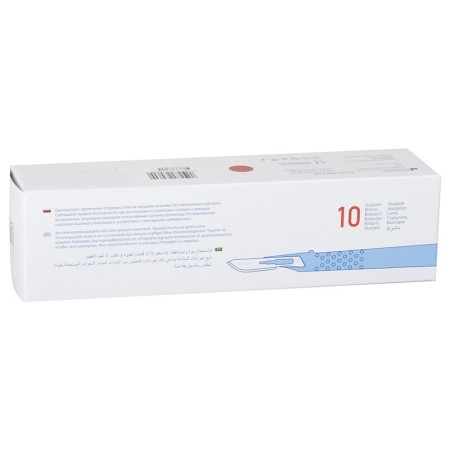 Disposable scalpel n. 24 sterile - pack. 10 pcs., product figure 10