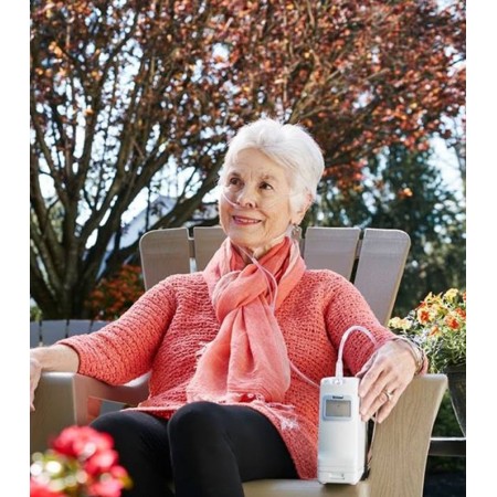 Inogen one g4 - concentrator de oxigen portabil, produs g4 cu o autonomie a bateriei de până la 2 ore - 1,27 kg