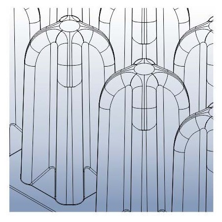 Coussin à bulles d'air micro-interchangeable anteamed airpro 40x40x9 cm avec 2 valves