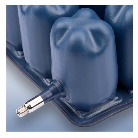 Anteamed airpro 40x40x9 cm micro-interchange air bubble cushion with 2 valves