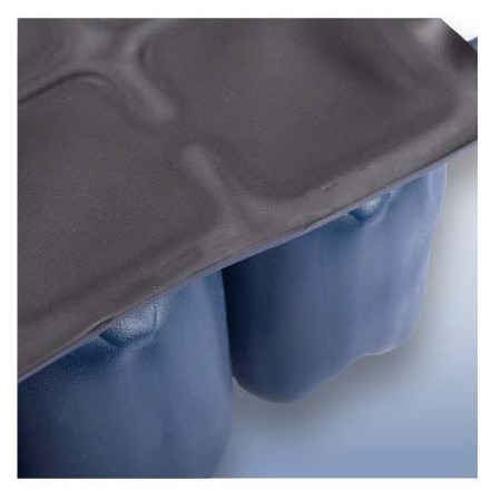 Cuscino a bolle d'aria a micro interscambio con 2 valvole anteamed airpro 40x40x9 cm