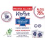 Virpur Jednorázové dezinfekční ubrousky - dávkovač 60 kusů se 75% alkoholu