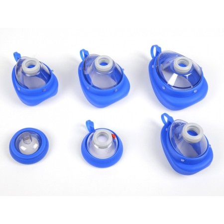 Ambu masker nr. 0 - baby blauw