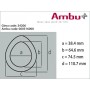 Ambu maska br. 2 - plavi dječak