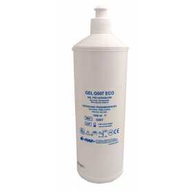 Modrý ultrazvukový gel G007 - láhev o objemu 1 l.