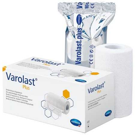 Varolast Plus zinc oxide bandage 8cm x 5m