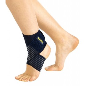 Elastic ankle brace with 8 size single size New Edge 015