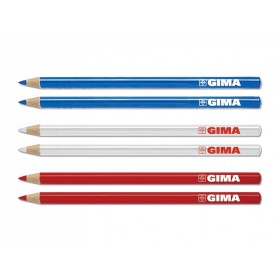 Gima dermatological pencil - mixed colours - pack 6 pcs.