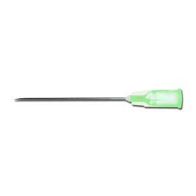 Aiguille hypodermique 21g 0,8x38mm - stérile - pack 100 pièces.