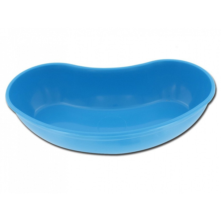 Cubeta arriñonada 200x45 mm - de plástico - graduada 500 ml