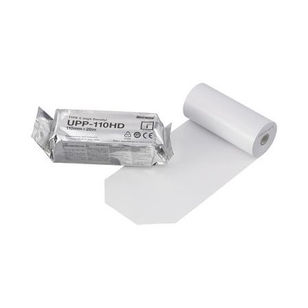 Hârtie compatibilă pentru imprimante video sony upp-110hd - hârtie alb-negru de înaltă densitate pentru scanere cu ultrasunete