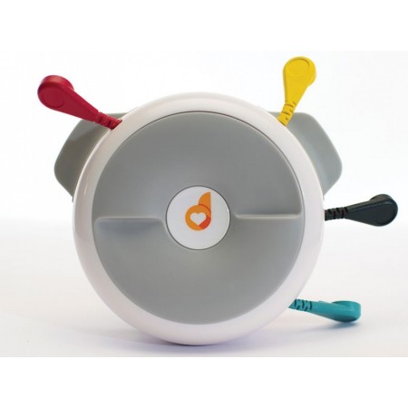 Ecg portátil d-heart de 8/12 canales para smartphones y tabletas