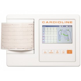 ECG básico Cardioline 100l - Pantalla táctil a color de 5"