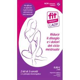 Cerotto Fit Therapy Lady - 2 kit di 3 cerotti