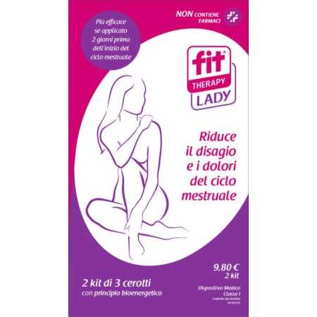 Fit Therapy Lady Plaster - 2 kits of 3 plasters