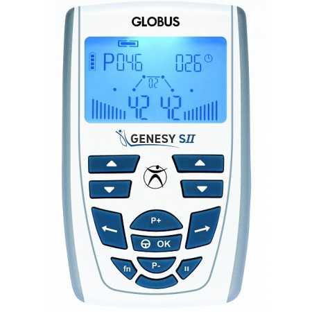 2-kanaals elektrostimulator Globus Genesy S2