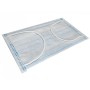 Masque chirurgical filtrant Gisafe 98% 3 plis type iir avec élastiques - adultes - bleu clair - boîte - pack 50 pièces.