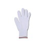 Gants en coton - taille 6,5 - blancs - sac 10 paires