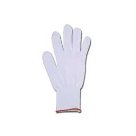 Bavlněné rukavice - velikost 6,5 - bílé - balení 10 ks