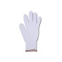 Cotton gloves - size 6,5 - white - pack 10 pcs.