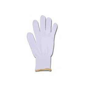 Bavlněné rukavice - velikost 8,5 - bílé - balení 10 ks