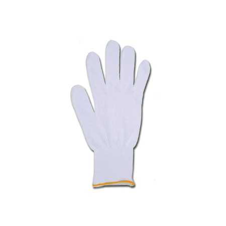 Gants en coton - taille 8.5 - blanc - paquet 10 pièces.