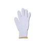 Guantes de algodón - talla 8.5 - blanco - pack 10 uds.