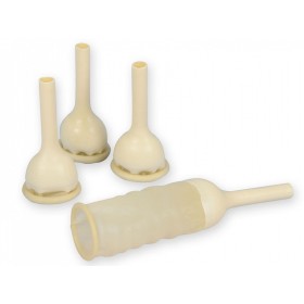 Latex externe katheter voor mannen - diameter 40 mm - pakket 30 stuks.