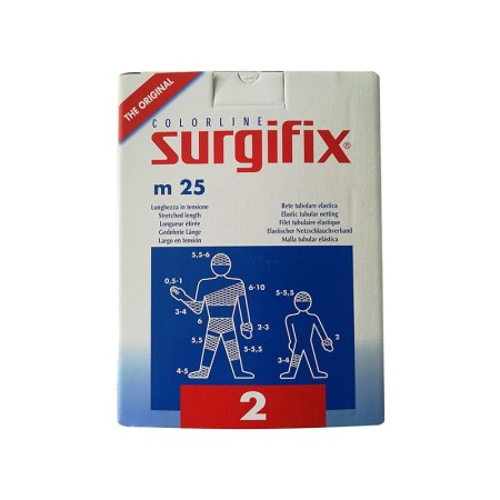 Elastic tubular mesh - 2 gauge for wrist and hand