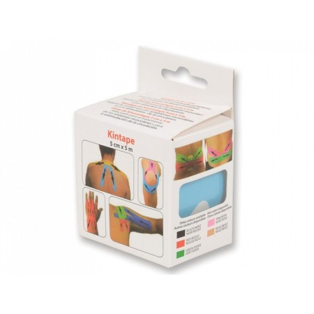 Kinesiology taping 5 m x 5 cm - jasnoniebieski