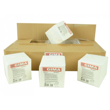 Komprimerad gasbinda 10x10 cm icke-vävd tyg – 10 paket à 100 – paket 1000 st.