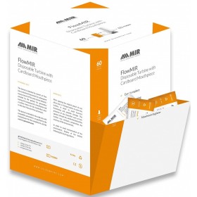 Flowmir ühekordselt kasutatav turbiin sisseehitatud huulikuga 60 tk.