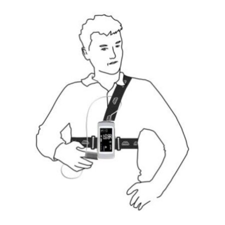 Opasok so špeciálnou škrupinou na testovanie