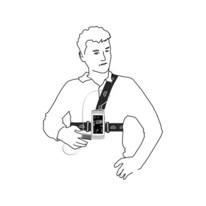 Belt with dedicated shell for performing tests