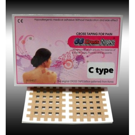 Bb cross tape professionale misura c - 44 x 52 mm grande, prodotto prodotti