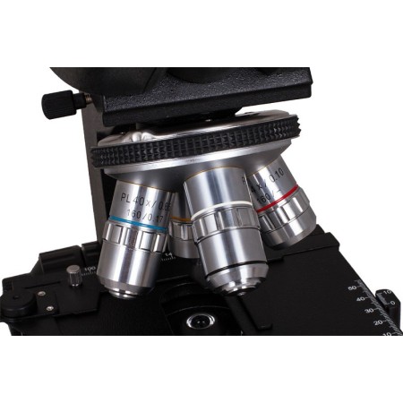 Microscopio binocular biológico levenhuk 850b