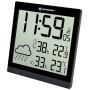 Bresser temeotrend jc reloj de pared lcd, negro